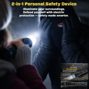 💥 2026 New Year Sale 75% OFF ️🔦 SUPTRUCK™ VoltGuard 95M Stun Flashlight ⚡