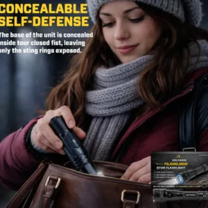 💥 2026 New Year Sale 75% OFF ️🔦 SUPTRUCK™ VoltGuard 95M Stun Flashlight ⚡