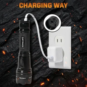 💥 2026 New Year Sale 75% OFF ️🔦 SUPTRUCK™ VoltGuard 95M Stun Flashlight ⚡