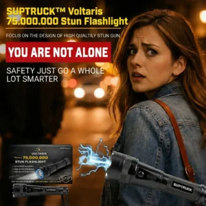 💥 2026 New Year Sale 75% OFF ️🔦 SUPTRUCK™ Voltaris 75M Stun Flashlight ⚡