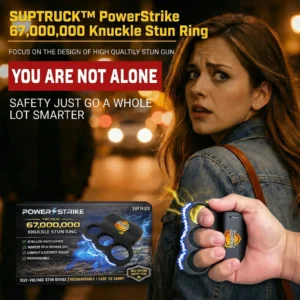 ️💥 2026 Hot Sale 70% OFF ️🔥 POWERSTRIKE Extreme 67,000,000 SUPTRUCK™ Knuckle Stun Ring ⚡