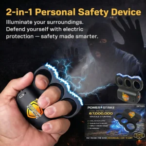 ️💥 2026 Hot Sale 70% OFF ️🔥 POWERSTRIKE Extreme 67,000,000 SUPTRUCK™ Knuckle Stun Ring ⚡
