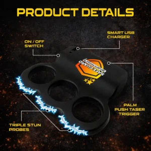 ️💥 2026 Hot Sale 70% OFF ️🔥 POWERSTRIKE Extreme 67,000,000 SUPTRUCK™ Knuckle Stun Ring ⚡