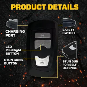 💥 2026 Hot Sale 75% OFF ️🔦 SUPTRUCK™ VoltKey Pro Stun Car Keychain ⚡