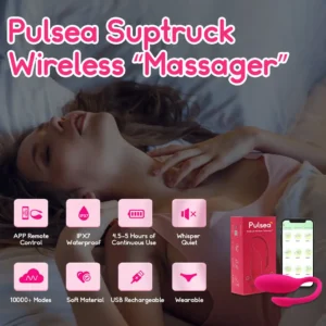 💦 PULSEA Suptruck X15 Wireless Wearable Massager 📱 Global Control & 15 Modes 💥 2026 Limited 70% ️OFF