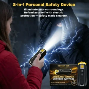 🔦 SUPTRUCK™ Voltax ShockForce 75M Stun Car Keychain ⚡ 2026 Flash Sale 75% OFF ️