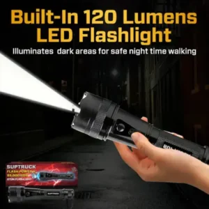 SUPTRUCK™ Flash Power X95 Hi-Tech Flashlight Defend with Max Power