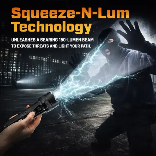 SUPTRUCK™ Vortek X95 Stun Flashlight