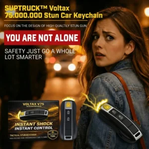 💥 2026 Hot Sale 75% OFF ️🔦 SUPTRUCK™ Voltax 75M Stun Car Keychain ⚡