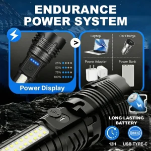 💥 2026 Flash Deal 50% OFF ️🔦 SUPTRUCK™ 5 Modes Powerful Emergency Survival Flashlights