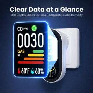 🛡️ 2026 Upgraded 70% OFF 🔔 SUPTRUCK 4in1 Safety CO Detector ⚠️ Air Safety Monitor