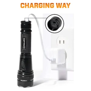 💥 2026 Limited-Time Offer 75% OFF 🔦 SUPTRUCK™ VoltGuardPro X95 Tactical Stun Flashlight ⚡ Bright Light - Instant Defense