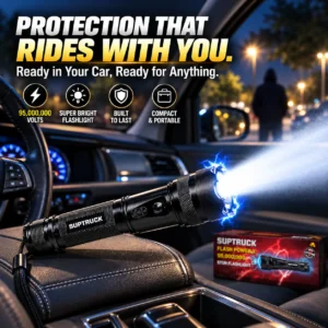 💥 2026 Hot Deals 70% OFF ️🔦 SUPTRUCK™ Flash Power X95 Hi-Tech Flashlight ⚡ Defend with Max Power
