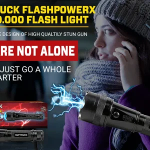 💥 2026 Hot Deals 70% OFF ️🔦 SUPTRUCK™ Flash Power X95 Hi-Tech Flashlight ⚡ Defend with Max Power