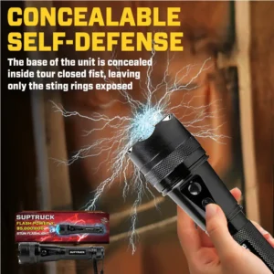 💥 2026 Hot Deals 70% OFF ️🔦 SUPTRUCK™ Flash Power X95 Hi-Tech Flashlight ⚡ Defend with Max Power