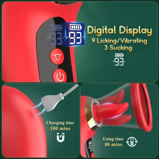 💥 2025 Limited 70% OFF 💦 Licksy Suptruck Kiwinet® SuckLick 9X 📱 Global Control & 3-in-1 Pleasure